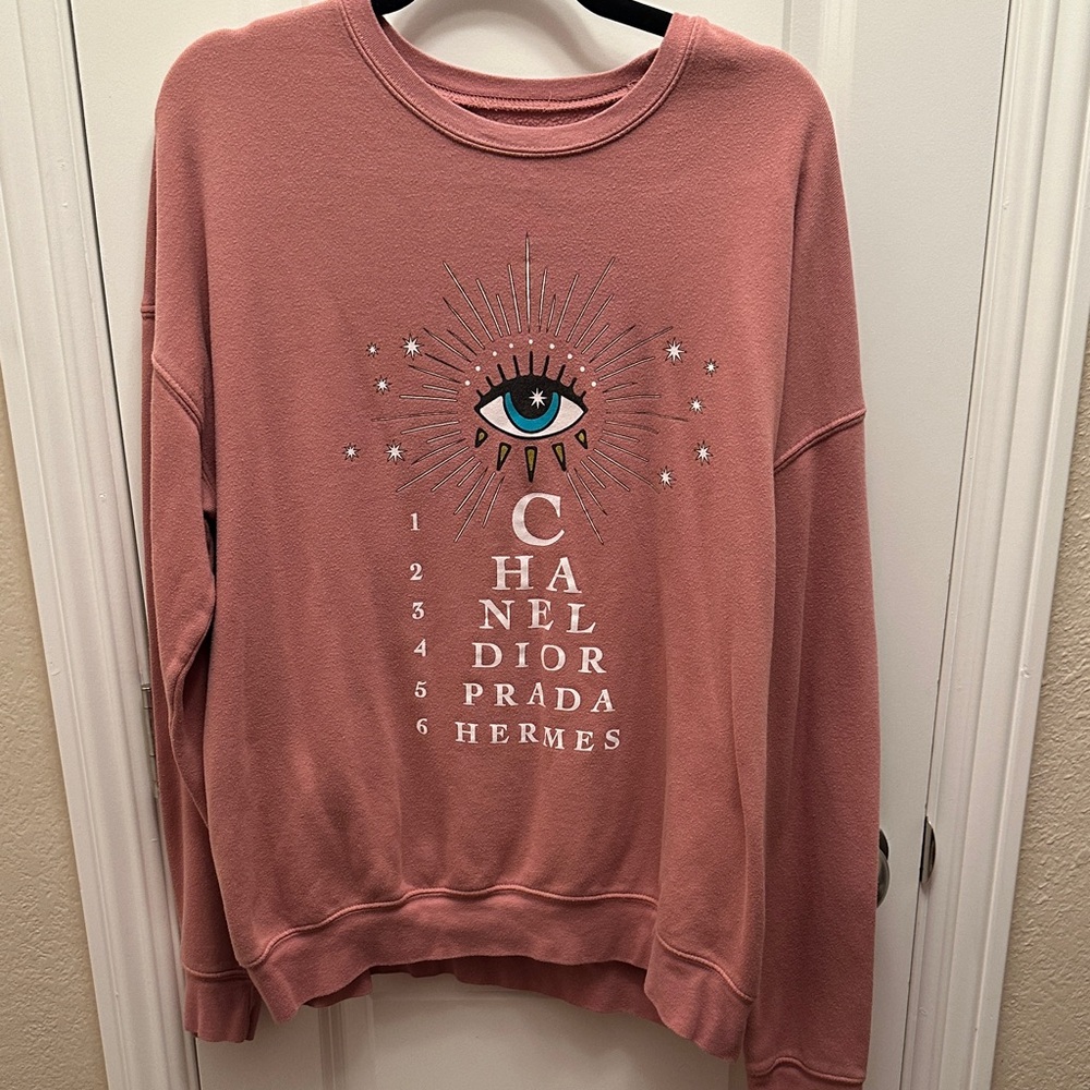 Beautiful boutique inspired designer crewneck.